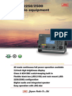 JSS-2150/2250/2500 MF/HF Radio Equipment