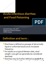 Acute Infectious Diarrhoea