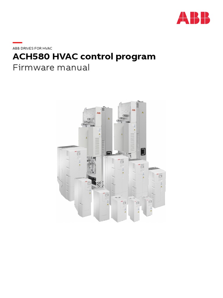 En ACH580 HVAC Control Program FW D A5 Screen PDF Electric Motor
