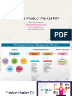 What Is Product Market Fit