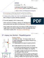 3ος νόμος του Newton lecture11