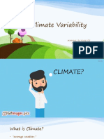 Climate Variability: MANAAL B170567CE ARUN B170589CE