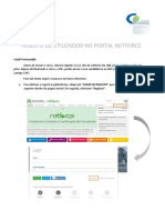 Registo na plataforma Netforce do IEFP