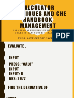 Handbook Management + CalcTech