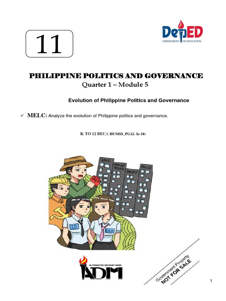 Philippine Politics and Governance Quarter 1 - Module 5 | PDF ...
