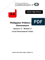 Philippine Politics and Governance: Senior High School