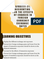 Accounting for Foreign Exchange Rate Fluctuations