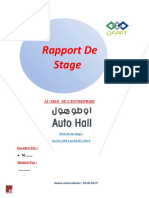 Rapport de Stage AUTO HALL