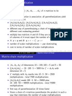 MAZ - Matrix Chain Multiplication