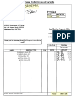 Purchase Order Invoice Template-30934