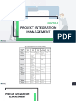 PMBOK Chapter 4 Project Integration Management