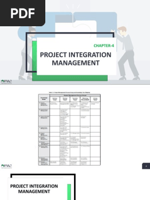 PMBOK Chapter 4 Project Integration Management