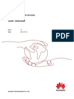 User Manual: UPS2000-G - (6 kVA-20 kVA)