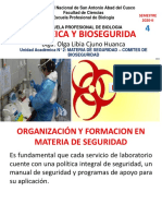 Bioética y Bioseguridad IV - Organización Comites