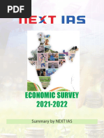 Economic Survey 2021-2022: Summary by NEXT IAS