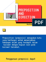 Preposition and Direction