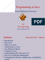 A1015591673 - 22209 - 8 - 2020 - 01. Java Platform Overview