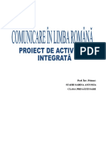 Proiect - Ora-2 - CLR Sunetul Si Litera P