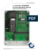 Motor Controller ACM400S: Assembly and Operating Manual
