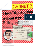 2NBT.7 & 3NBT. 2: Three-Digit Addition Without