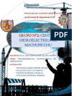 CENTRAL HIDROELECTRICA DE MACHUPICCHU CUSCO-GRUPO N°2