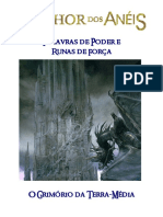 O Senhor Dos Anéis RPG - Palavras de Poder e Runas de Força - O Grimório Da Terra-Média - Biblioteca Élfica