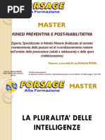 La pluralità dell'intelligenza