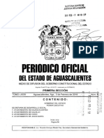Periódico Oficial Aguascalientes