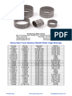 Heavy Truck Gearbox Bearing