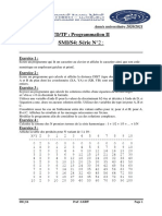 SMI - S4 TPs Serie - 2 Et Correction Langage C