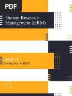 Human Resource Management (HRM)