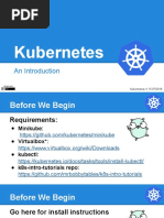 Introduction To Kubernetes