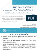 Técnicas II - 2020 - Clase 14 - Unidad 3 - T.a.T. Actualización Escuela Francesa