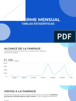 Informe Mensual - Estadistica