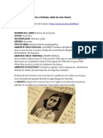 Ficha Literaria Del Diario de Ana Frank