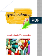 Analgesics in Periodontics