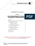 Building Body Acceptance - 05 - Overcoming Negative Predictions, Avoidance, Safety Behaviours