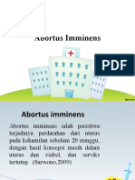 ABORTUS IMMINENS