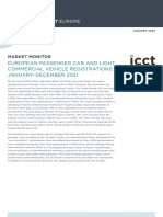 Market Monitor: European Passenger Car and Light Commercial Vehicle Registrations, January-December 2021