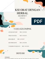 Pertemuan 5 (Kel 4-Interaksi Obat Dengan Herbal)