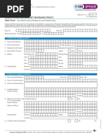 Group Personal Accident-Claim Form