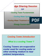 Knowledge Sharing Session: - Cooling Tower Fundamentals