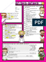 Modals of Obligation and Permission Worksheet