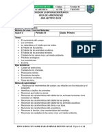 Guia Ciencias Naturales 1 # 3