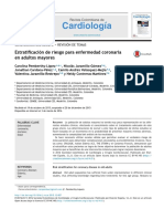 Estratificacion de Riesgo para Enfermedad Coronari