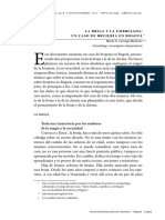 06. La Bruja y La Embrujada Un Caso de Brujería en Bogotá Autor Mario H. Carvajal Martínez