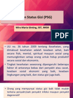 Penilaian Status Gizi (PSG) : Wira Maria Ginting, SST, MKM