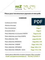 Medida Accesorios Kubota