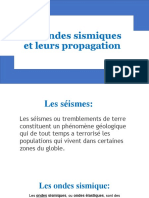 Les Ondes Sismiques Et Leurs Propagation