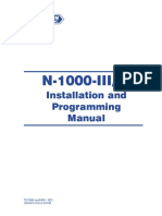 N-1000-III/IV: Installation and Programming Manual